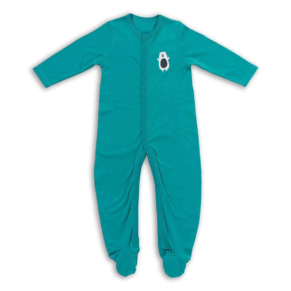 Pack de 2 pijamas para bebé de algódon orgánico_Amigos Polares_5_443
