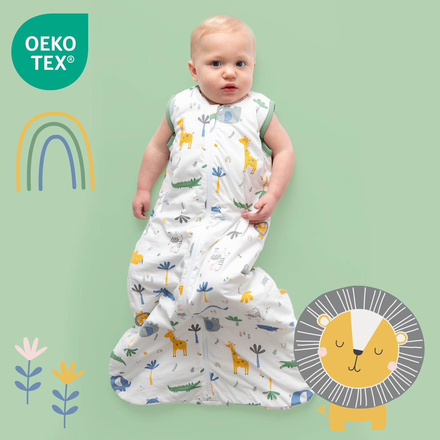 Saco de dormir para bebé, 1.0 TOG