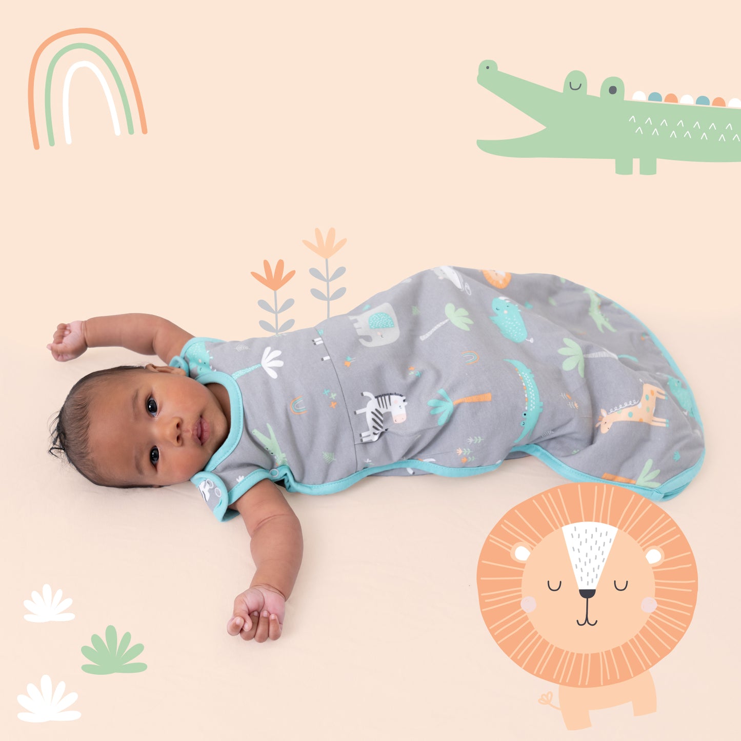 Saco de dormir para bebé, 1.0 TOG
