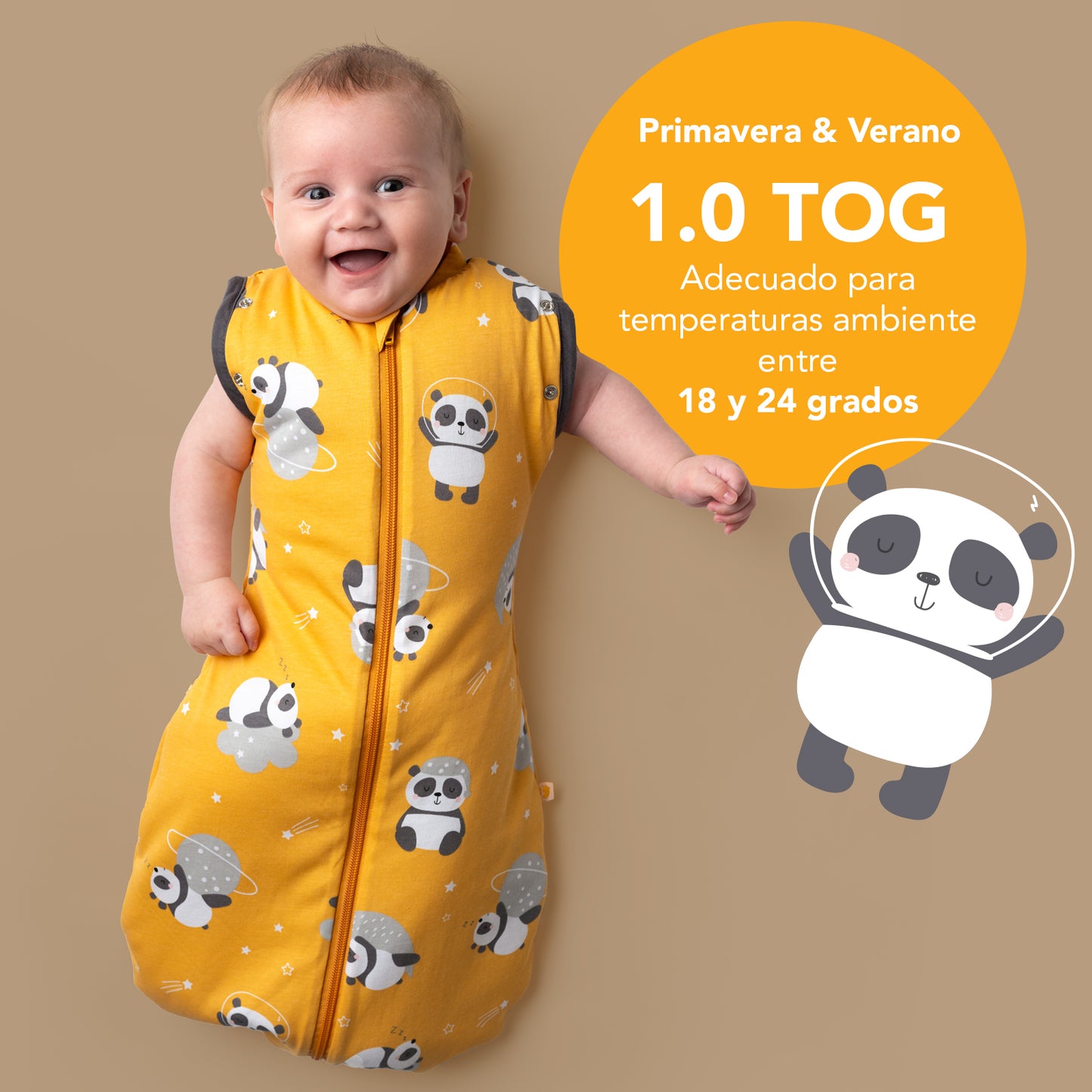 Manta Envolvente para Bebé 1.0 TOG