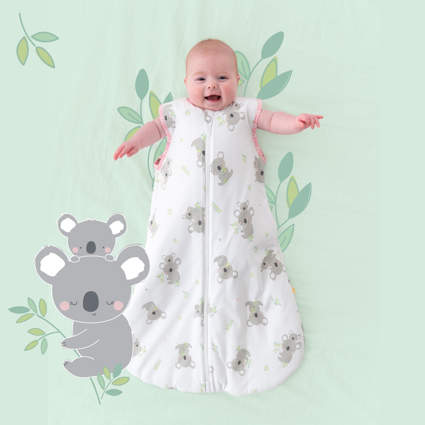 Saco de dormir para bebé, 1.0 TOG