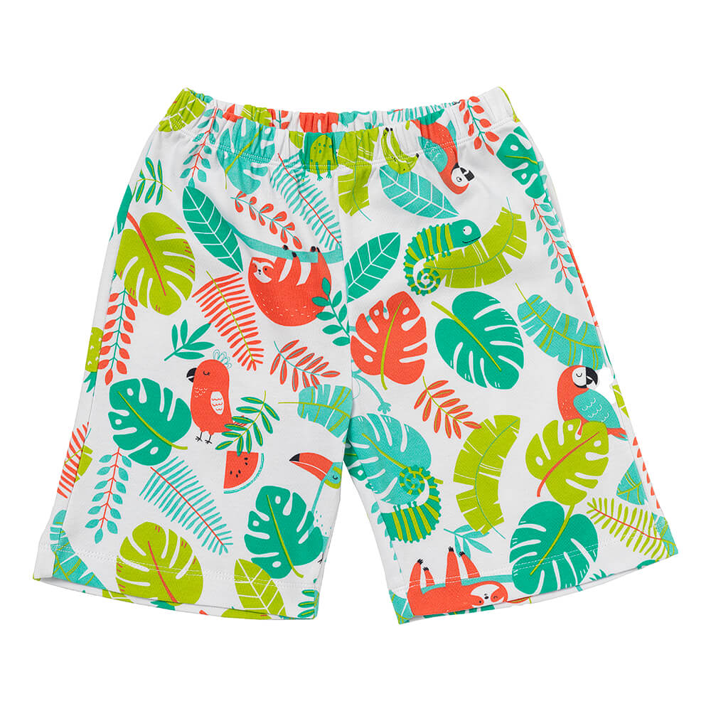 Pijama corto de niño de algódon orgánico