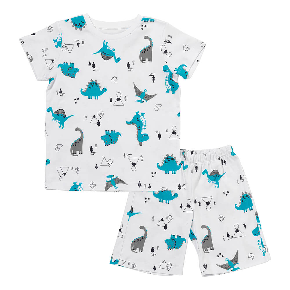 Pijama corto de niño de algódon orgánico