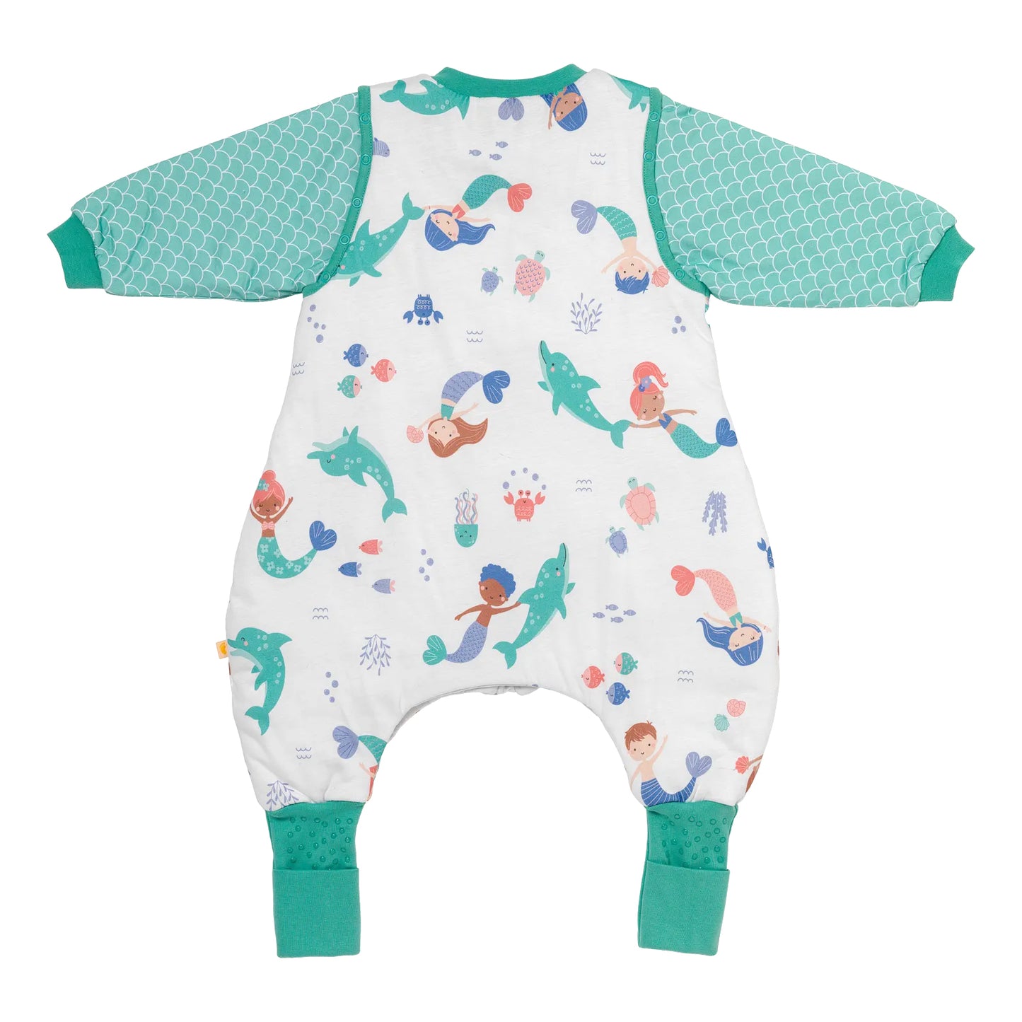 Saco de dormir con pies y suelas antideslizantes, 2.5 TOG