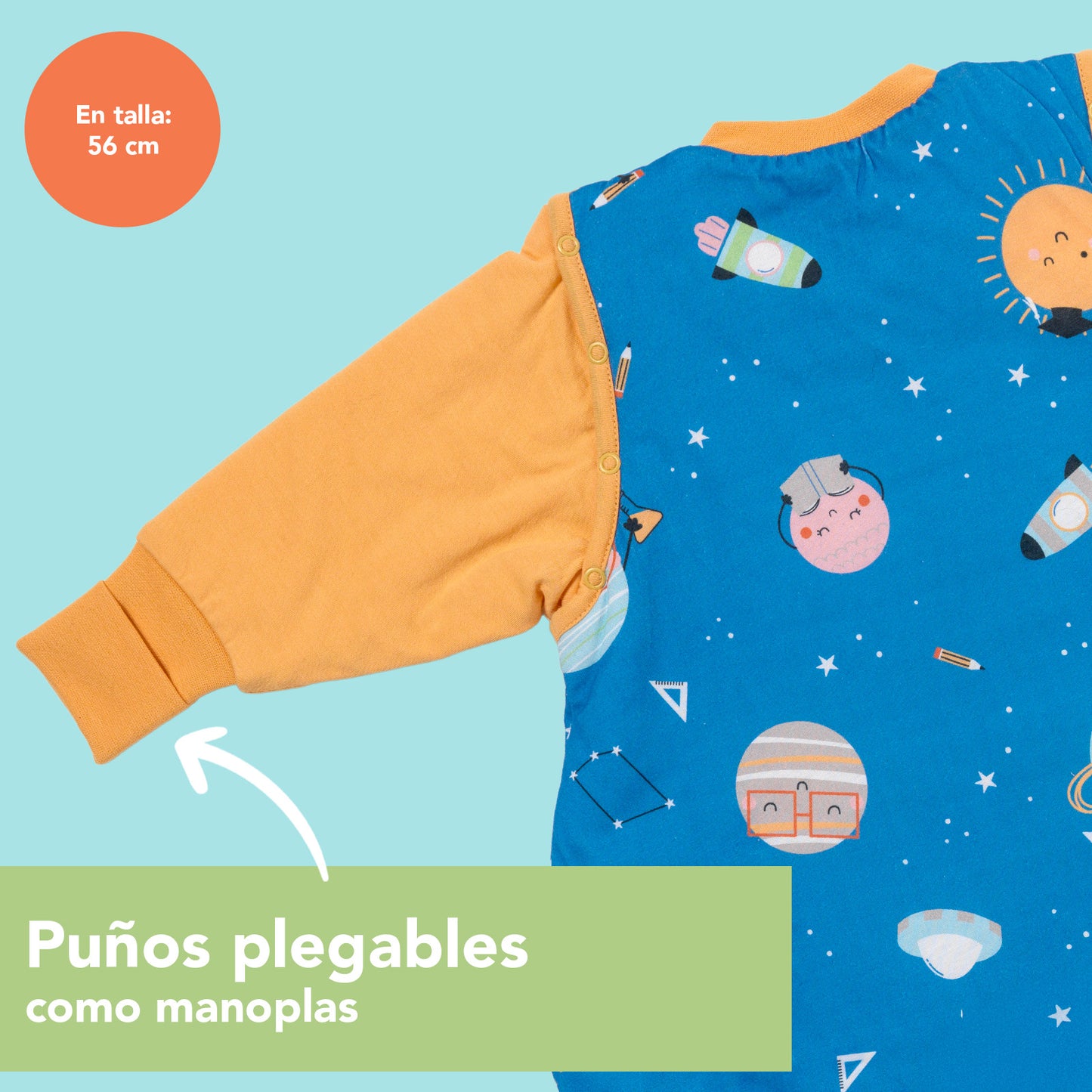 Saco de dormir para bebé, 2.5 TOG