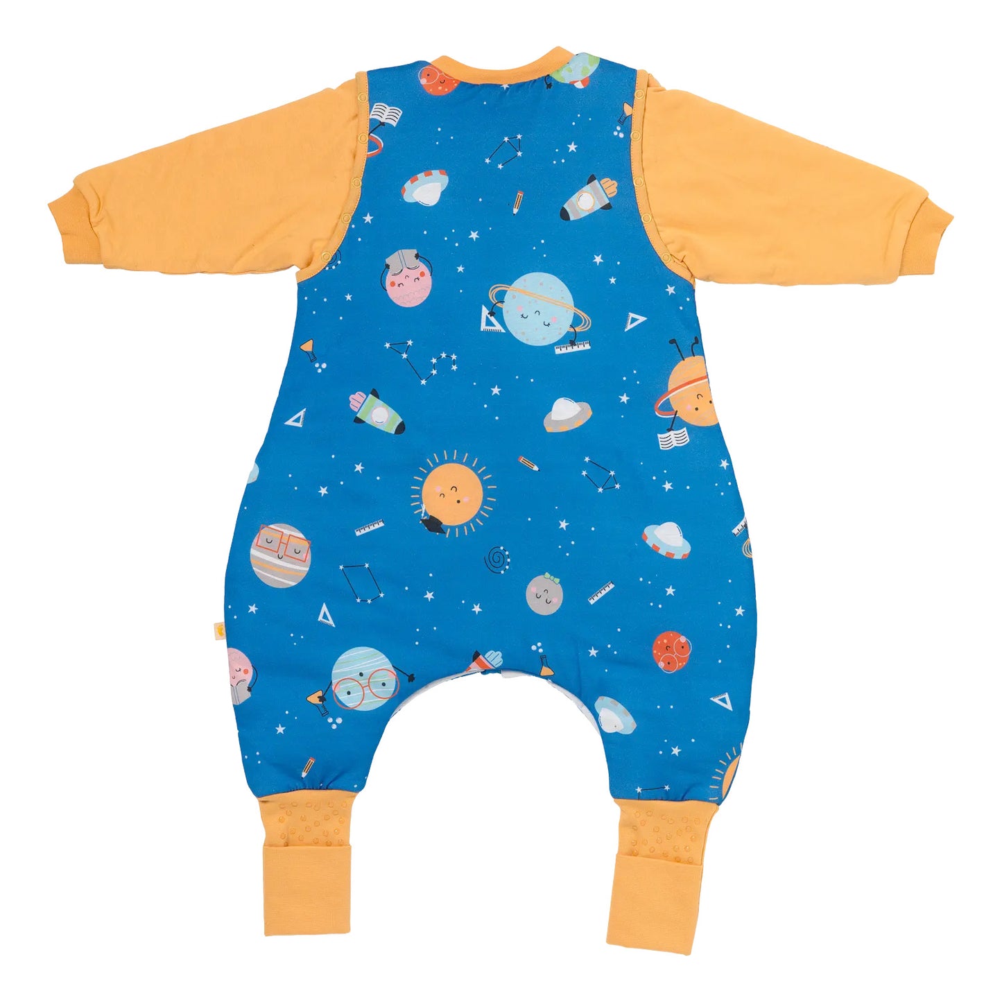 Saco de dormir con pies y suelas antideslizantes, 2.5 TOG