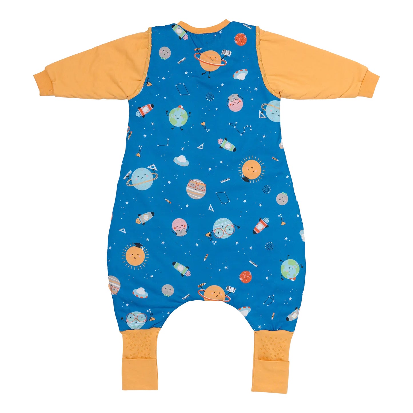 Saco de dormir con pies y suelas antideslizantes, 2.5 TOG
