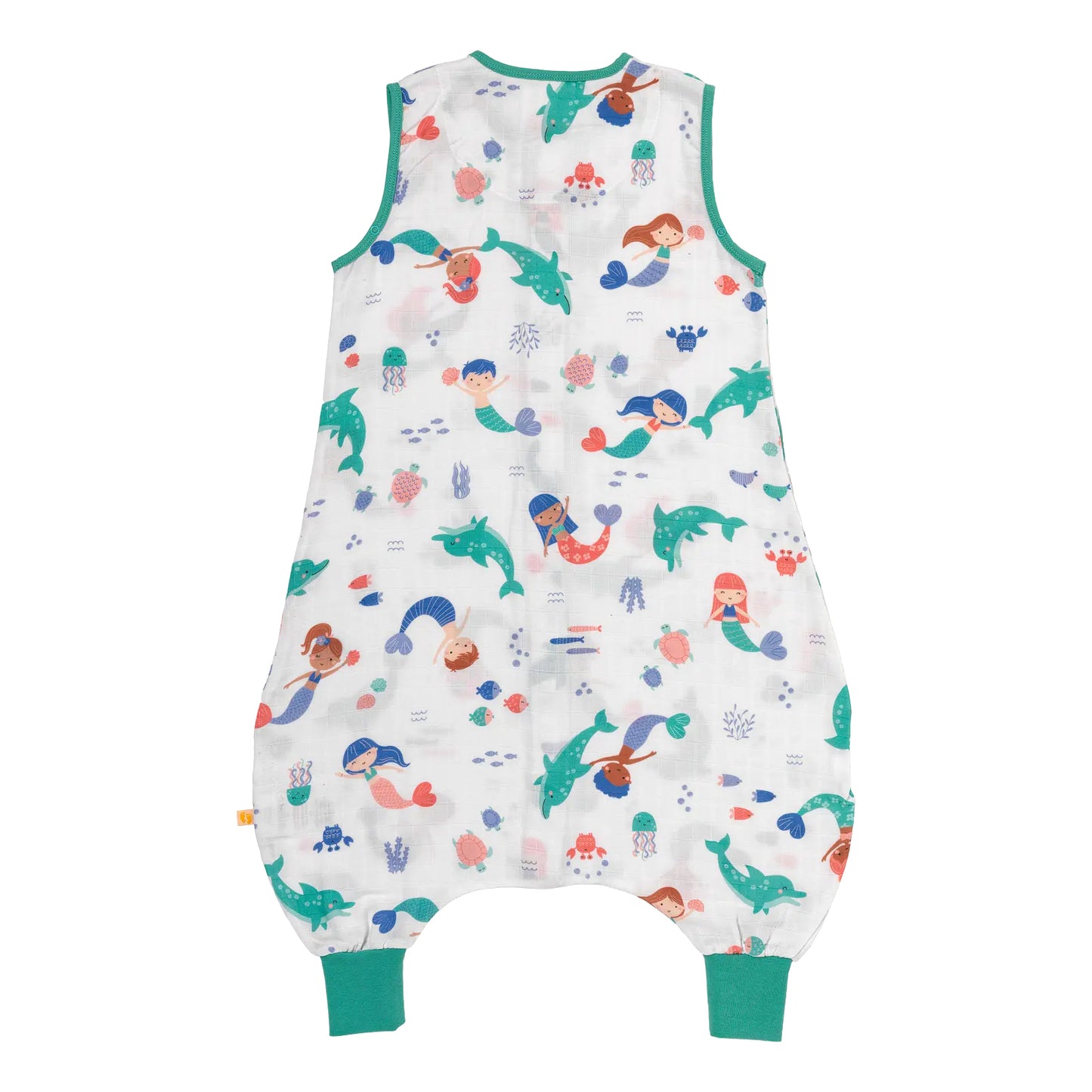 Saco de dormir con pies de muselina, 0.5 TOG