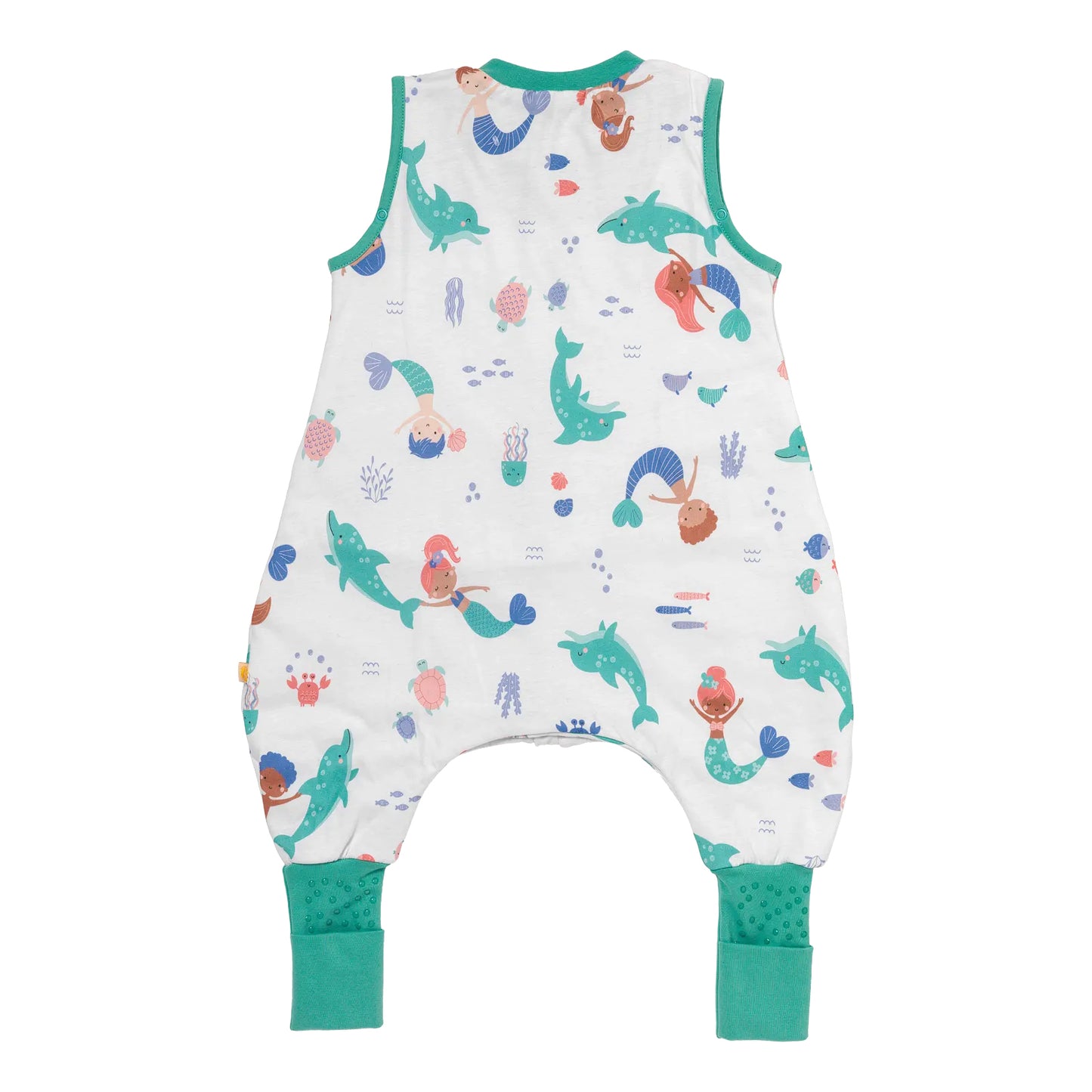 Saco de dormir con pies y suelas antideslizantes, 1.0 TOG