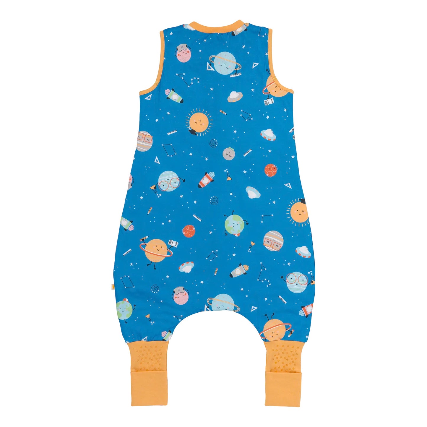 Saco de dormir con pies y suelas antideslizantes, 1.0 TOG