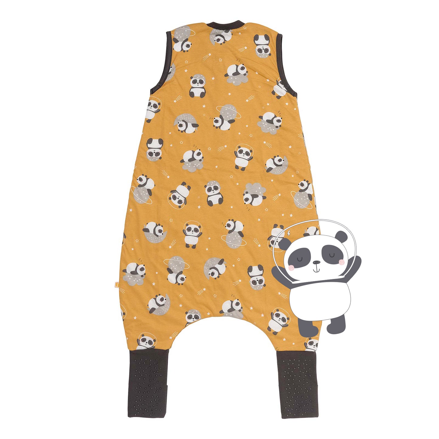 Saco de dormir con pies y suelas antideslizantes, 1.0 TOG