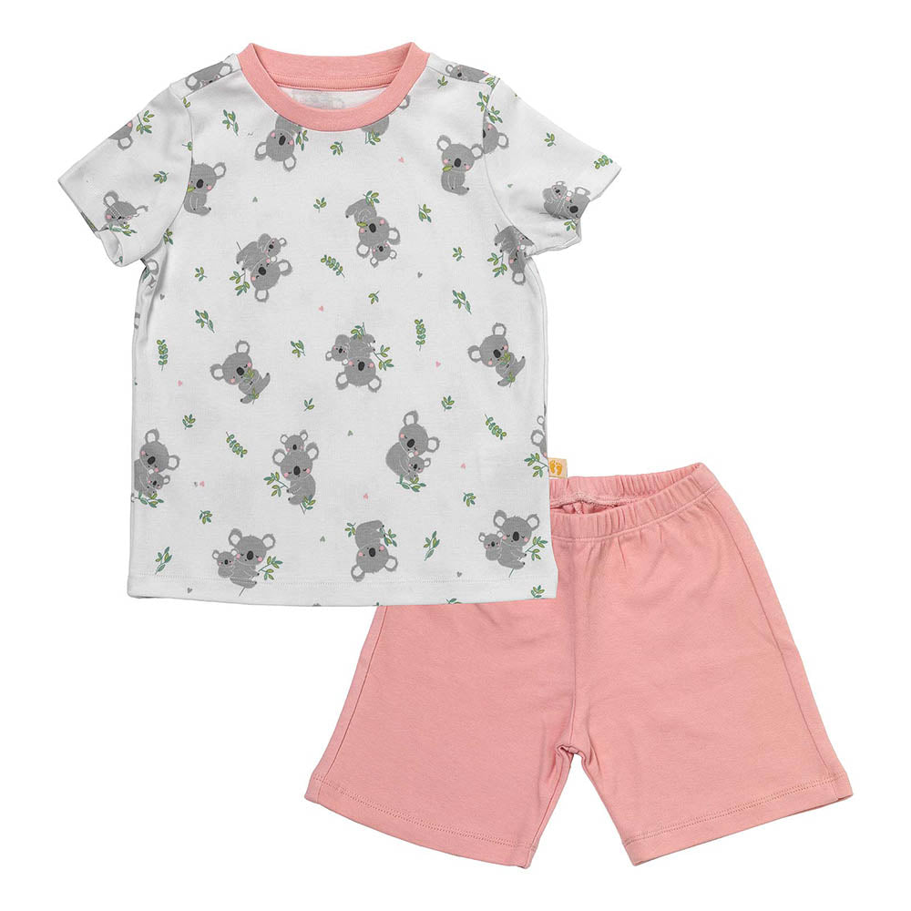 Pijama corto de niño de algódon orgánico