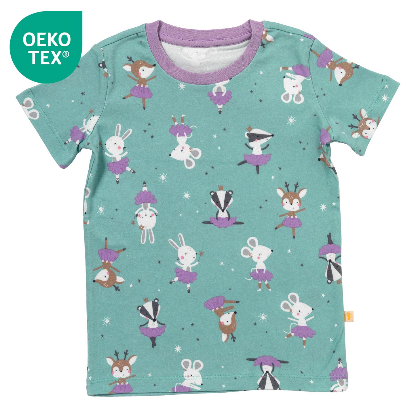 Pijama corto de niño de algódon orgánico