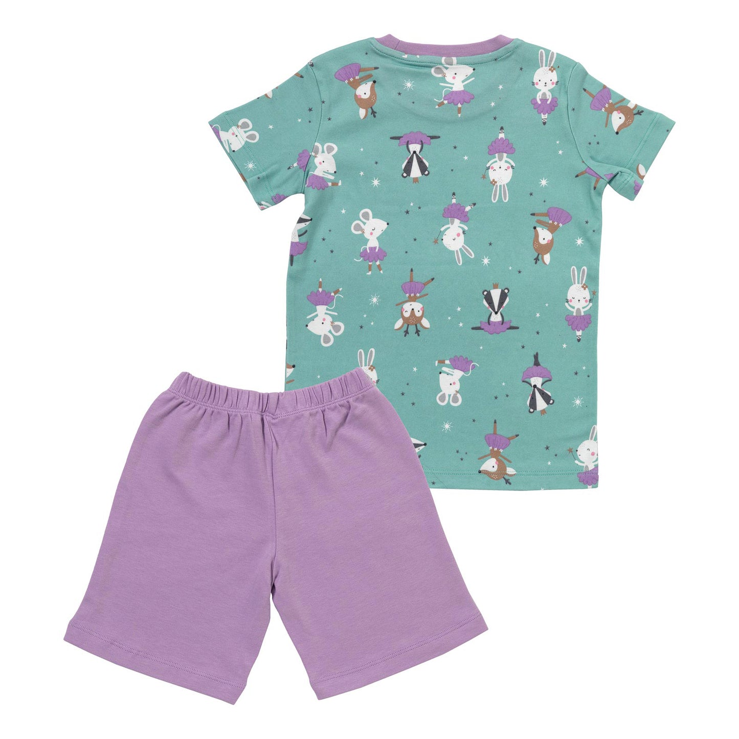 Pijama corto de niño de algódon orgánico