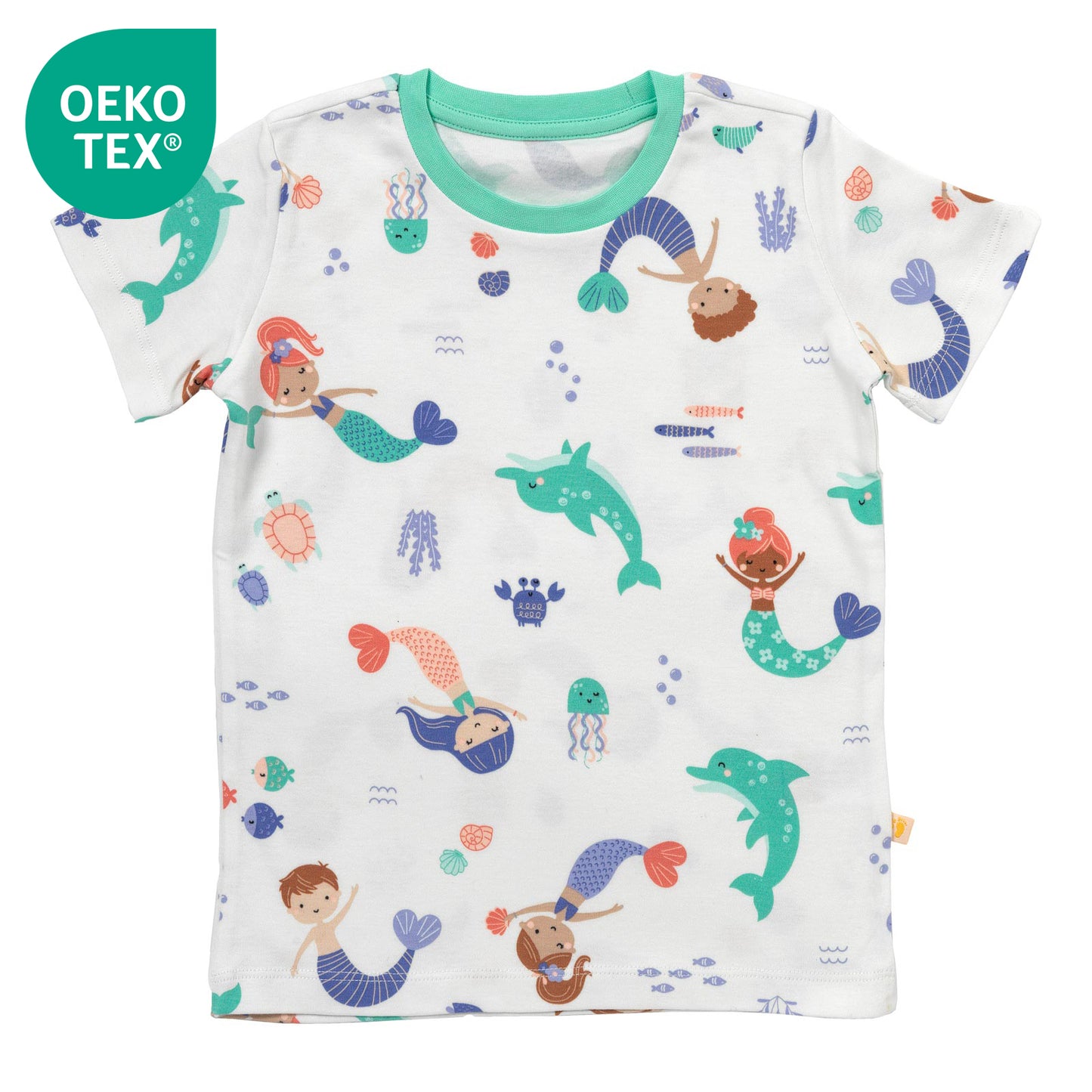 Pijama corto de niño de algódon orgánico