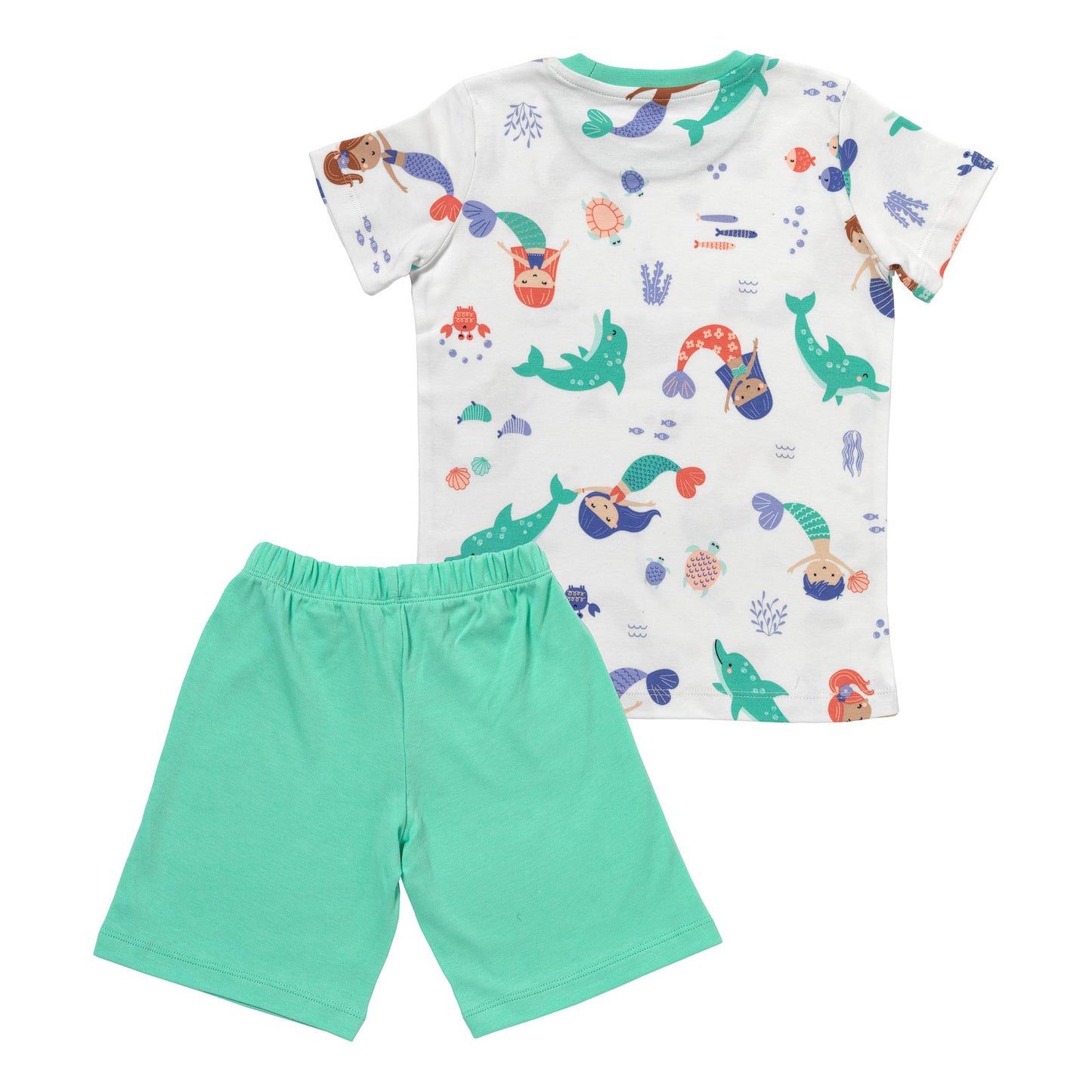 Pijama corto de niño de algódon orgánico