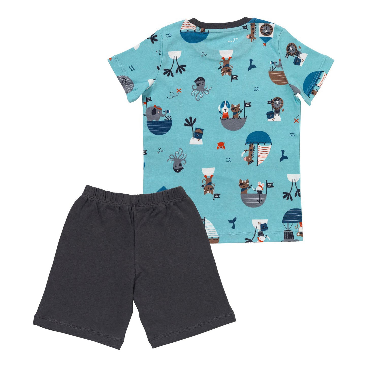 Pijama corto de niño de algódon orgánico