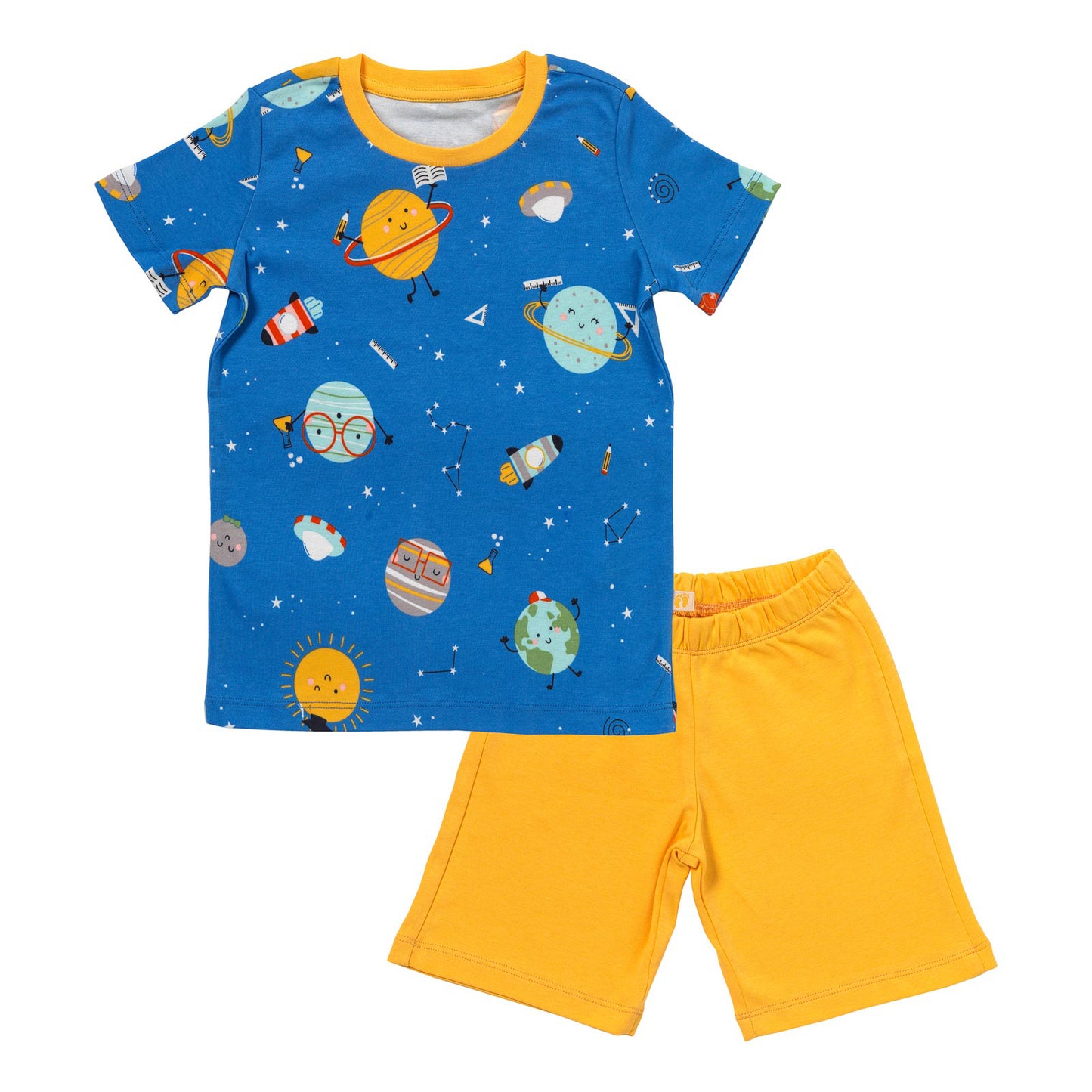 Pijama corto de niño de algódon orgánico