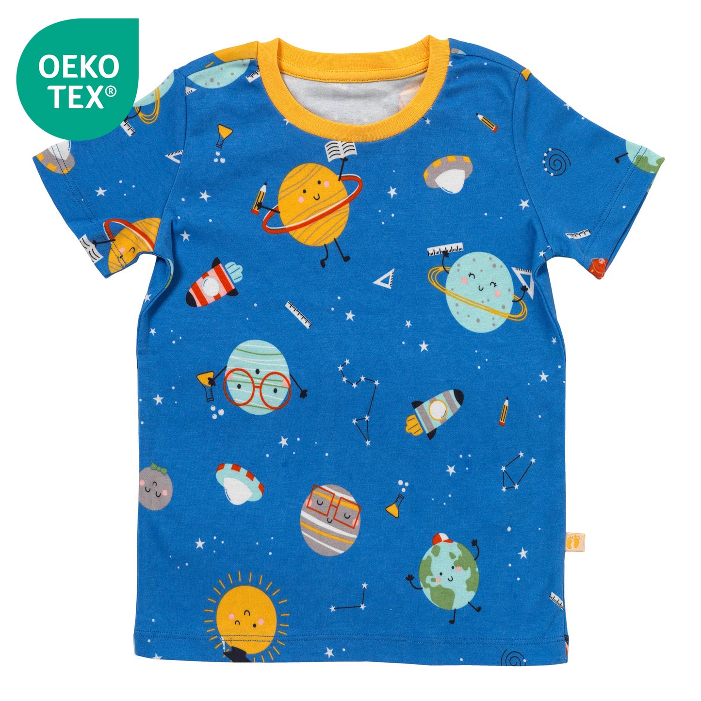 Pijama corto de niño de algódon orgánico