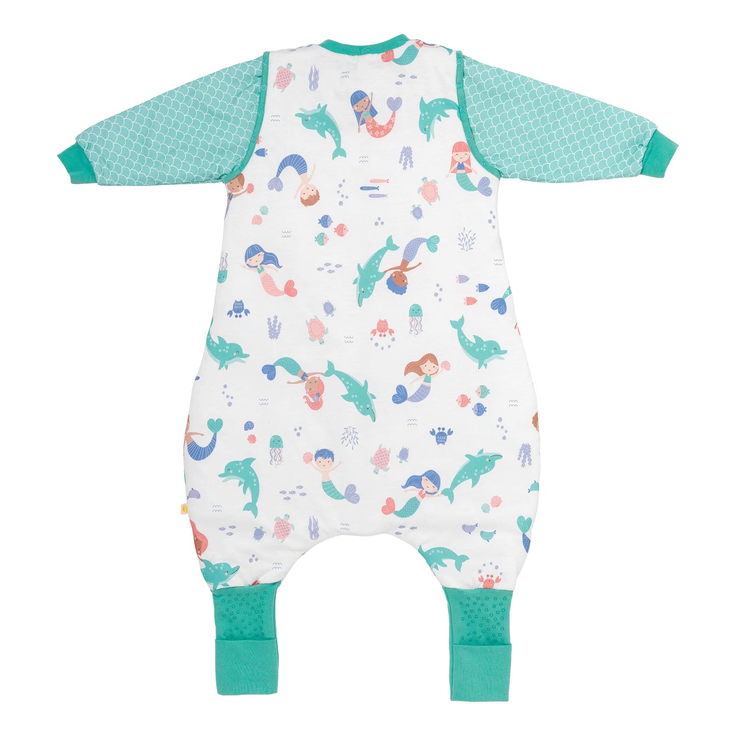 Saco de dormir con pies y suelas antideslizantes, 2.5 TOG