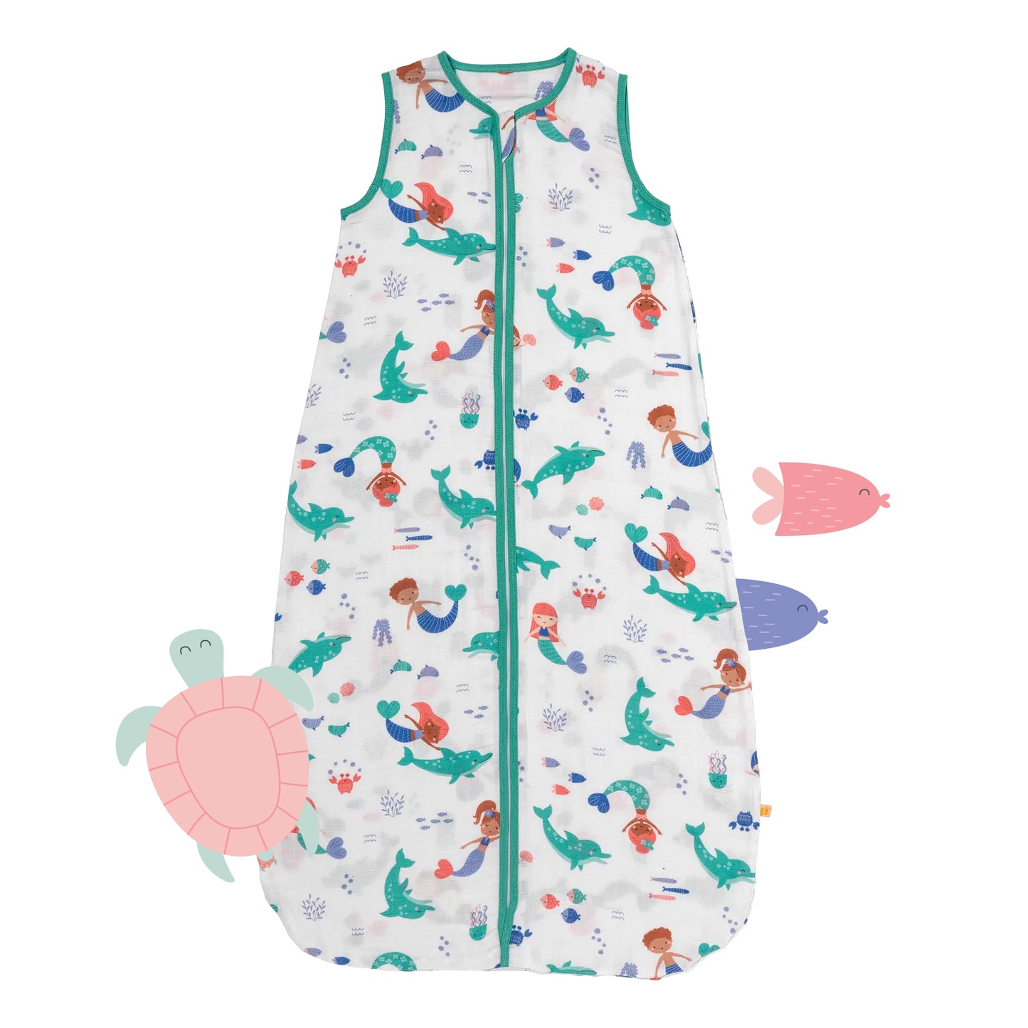 Saco de dormir para bebé de muselina, 0.5 TOG