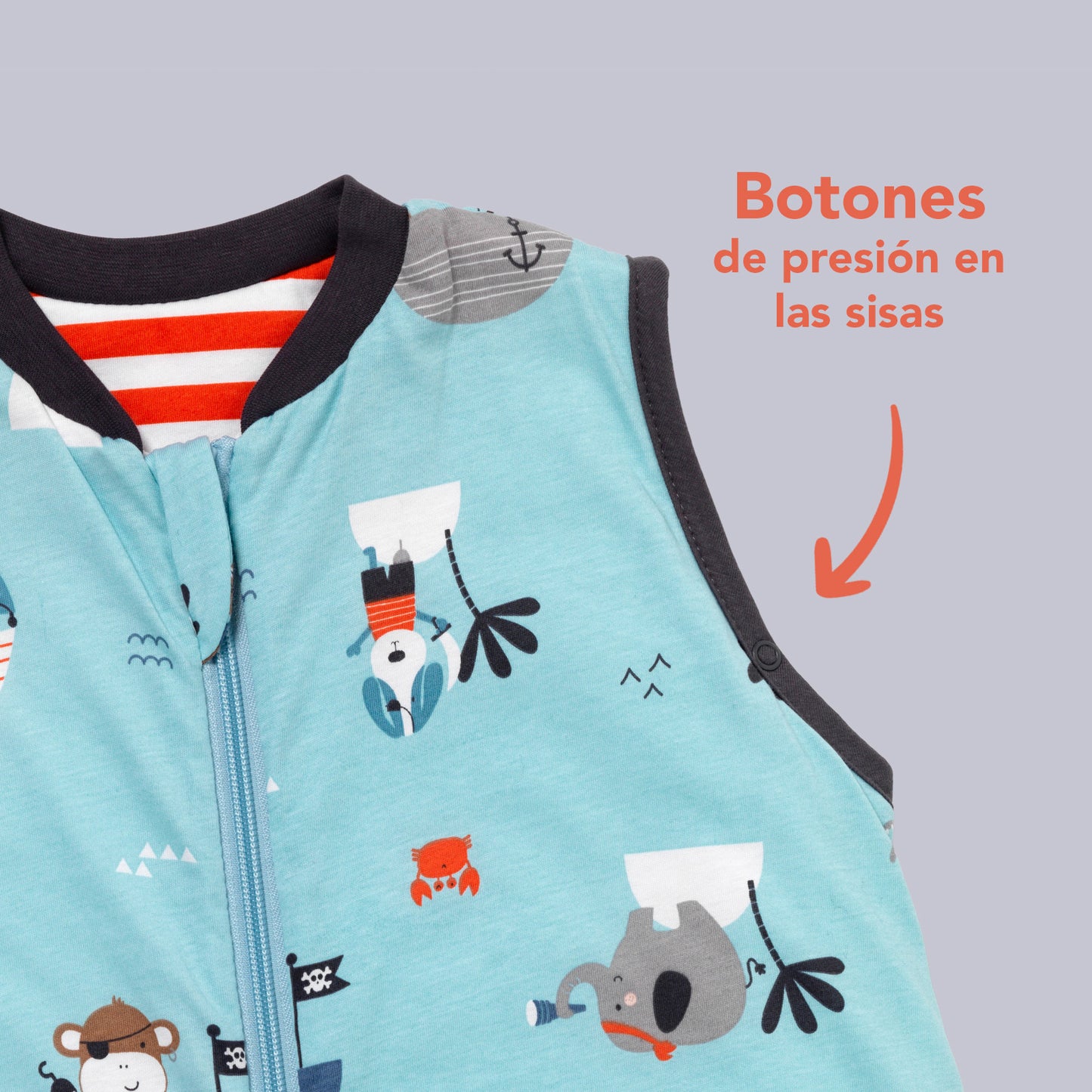 Saco de dormir para bebé, 1.0 TOG