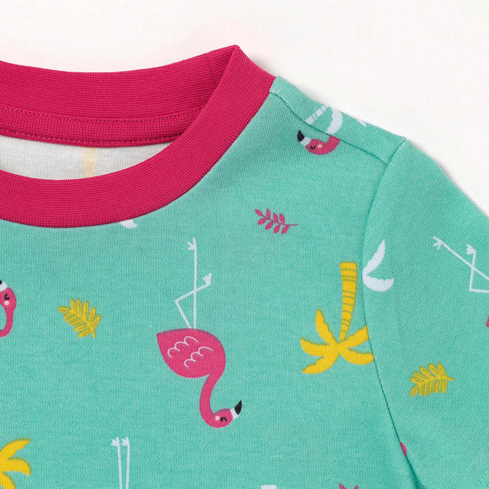 Pijama corto de niño de algódon orgánico