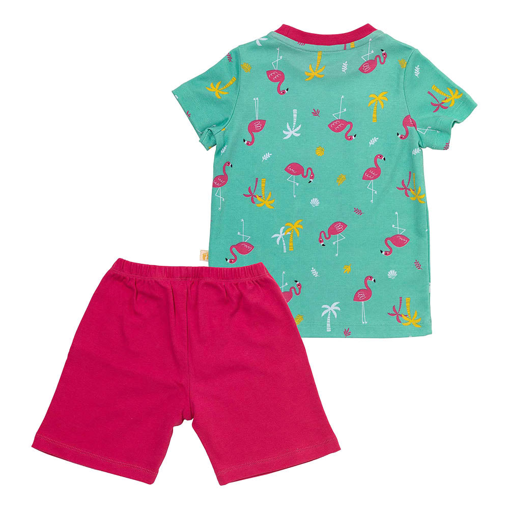 Pijama corto de niño de algódon orgánico