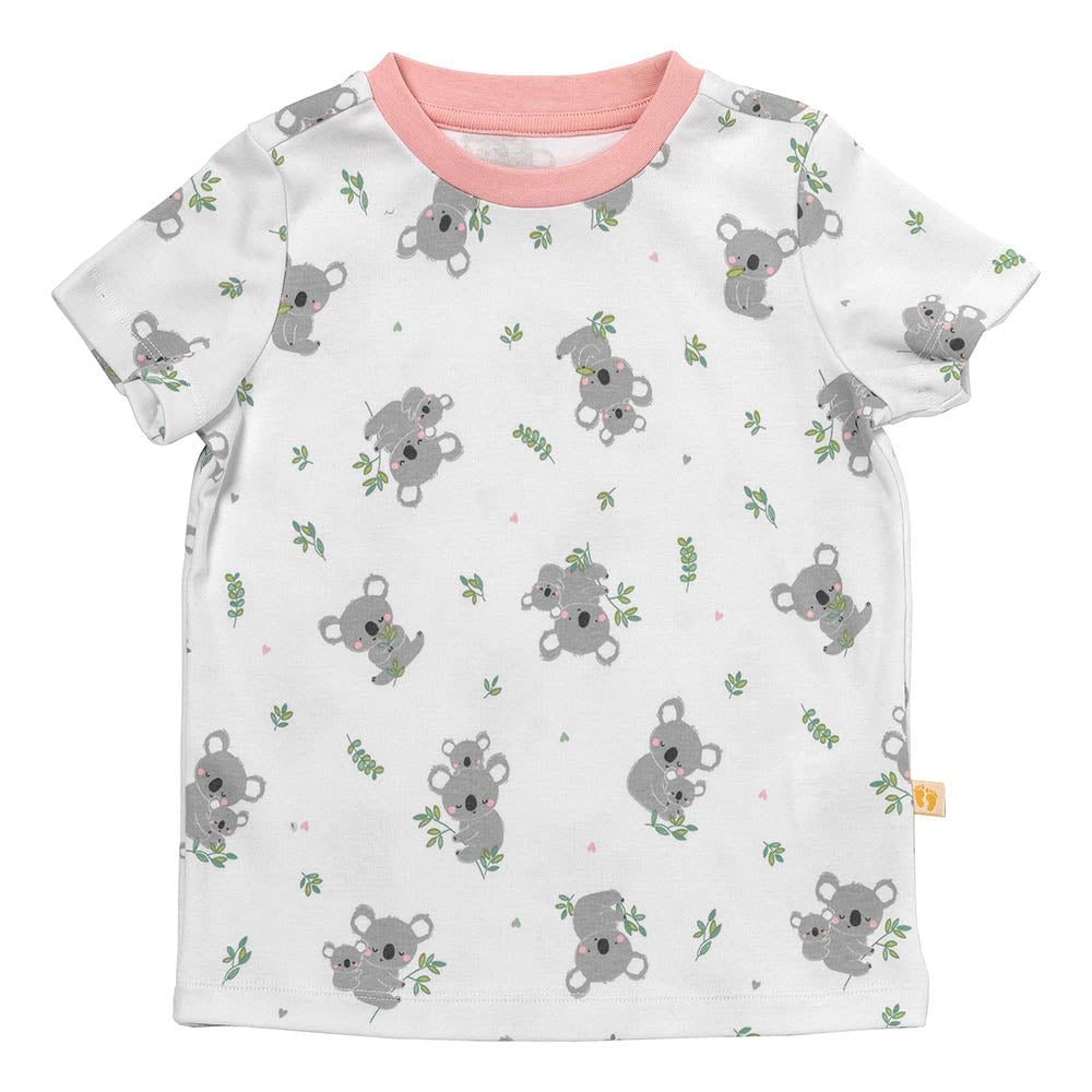 Pijama corto de niño de algódon orgánico