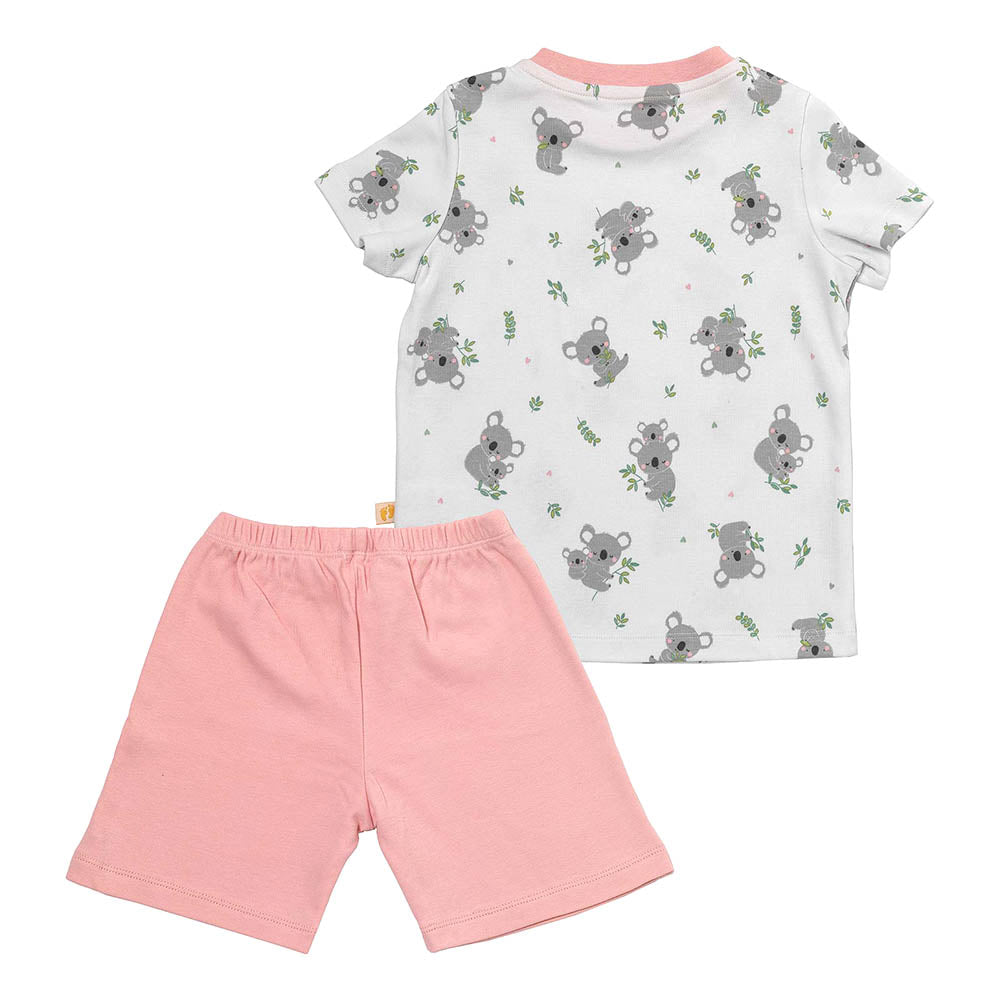 Pijama corto de niño de algódon orgánico