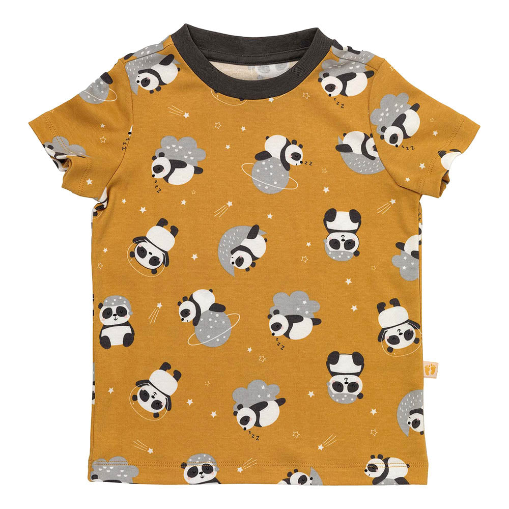 Pijama corto de niño de algódon orgánico