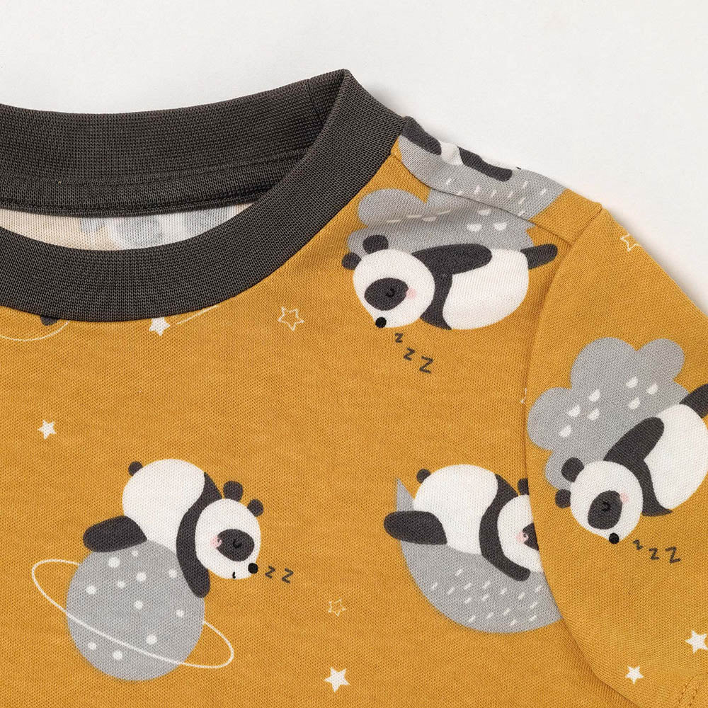 Pijama corto de niño de algódon orgánico