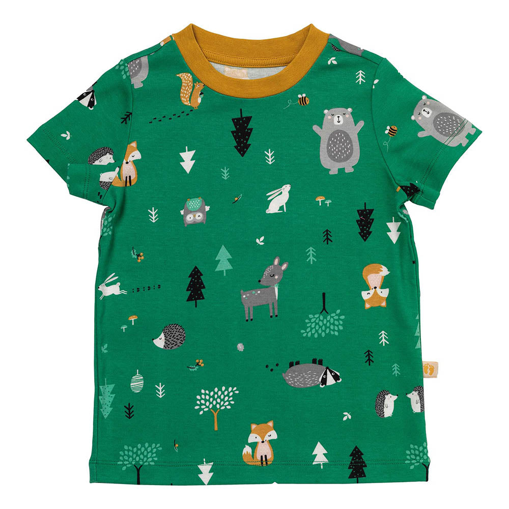 Pijama corto de niño de algódon orgánico