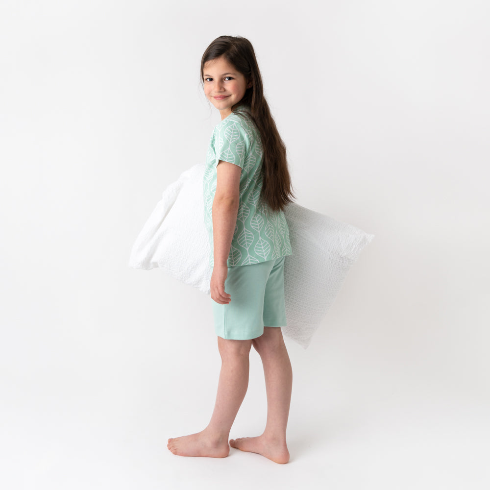 Pijama corto de niño de algódon orgánico