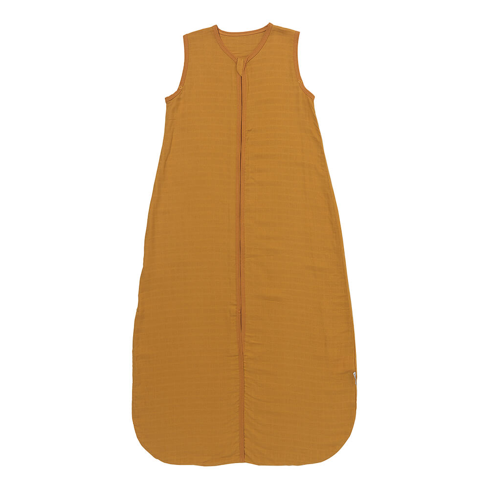 Saco de dormir para bebé de muselina 0.5 Tog_Azafrán_1_423