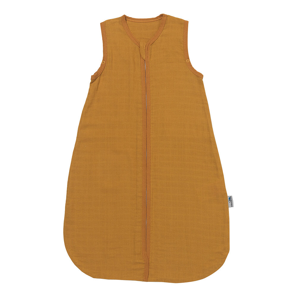 Saco de dormir para bebé de muselina 0.5 Tog_Azafrán_1_423
