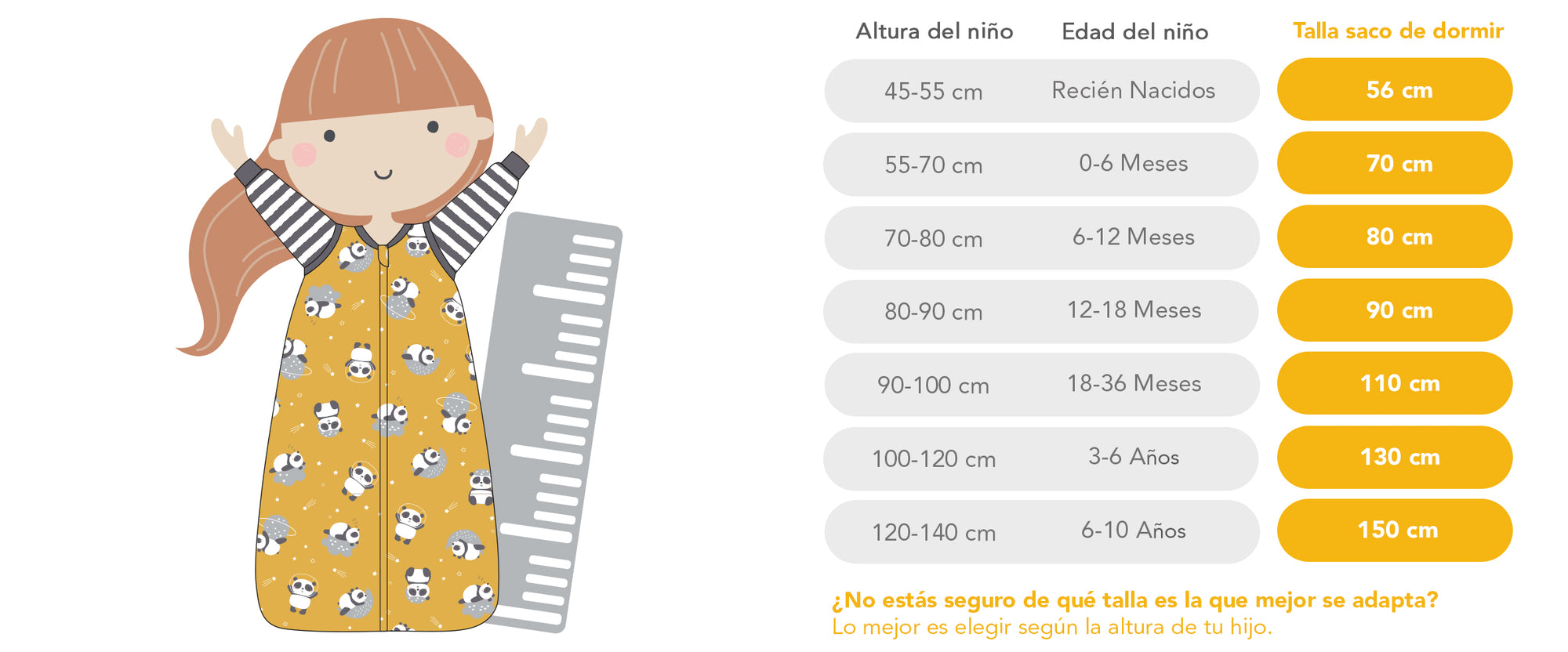 Saco de dormir para bebé