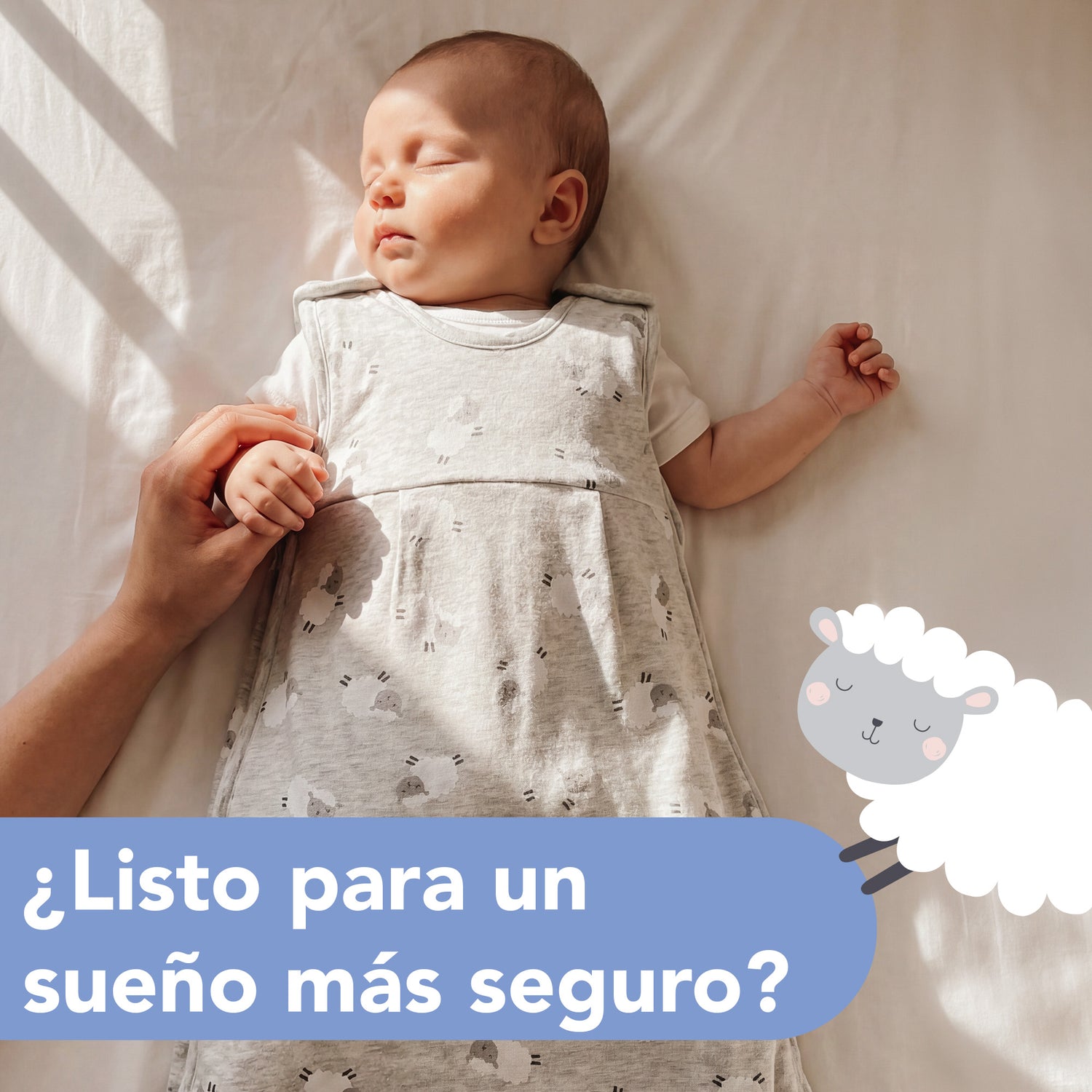 Bebé en un saco de dormir Newborn Slumbersac para un sueño seguro