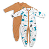 Pack de 2 pijamas para bebé de algódon orgánico_Jurassic_1_443