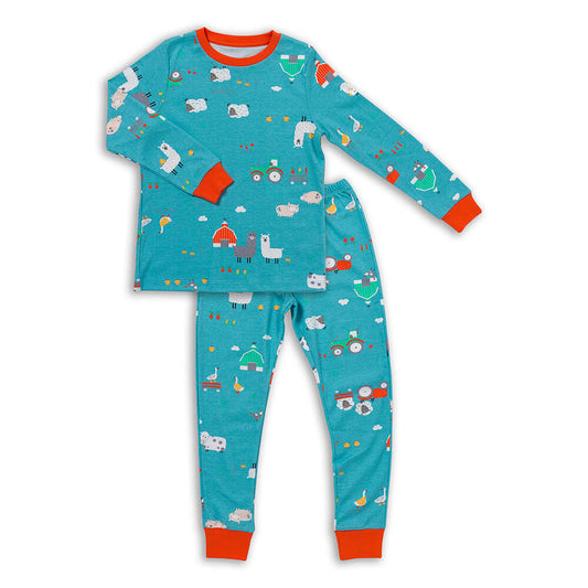 Pijama de niño de algódon orgánico