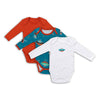 Pack de 3 bodies para bebé manga larga de algódon orgánico_Space_1_434