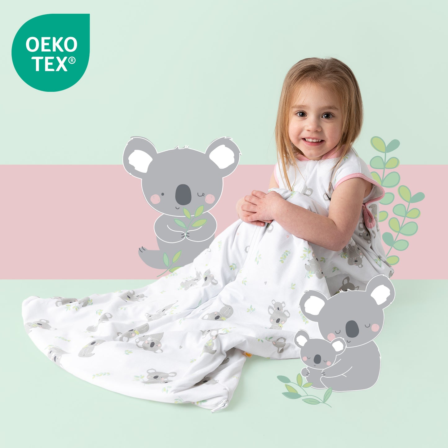 Saco de dormir para bebé, 1.0 TOG