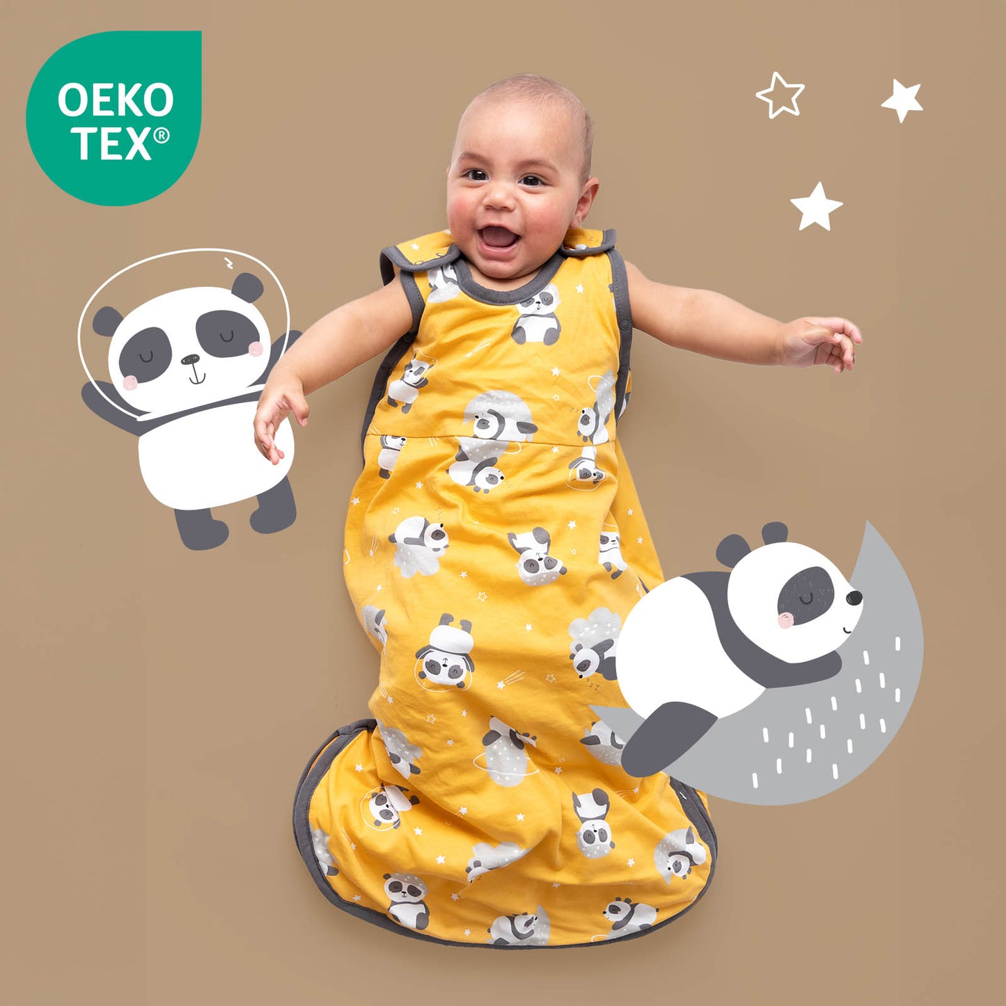 Saco de dormir para bebé, 1.0 TOG