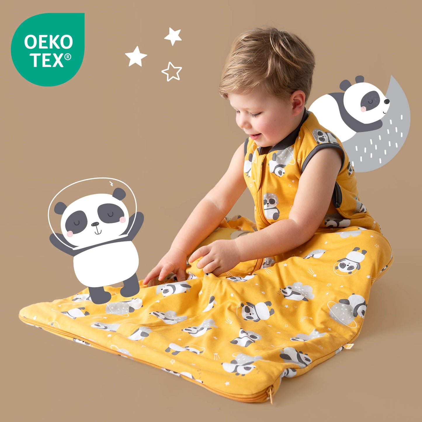 Saco de dormir para bebé, 1.0 Tog