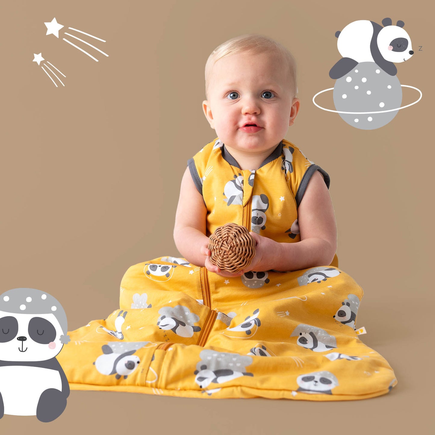 Saco de dormir para bebé, 1.0 TOG