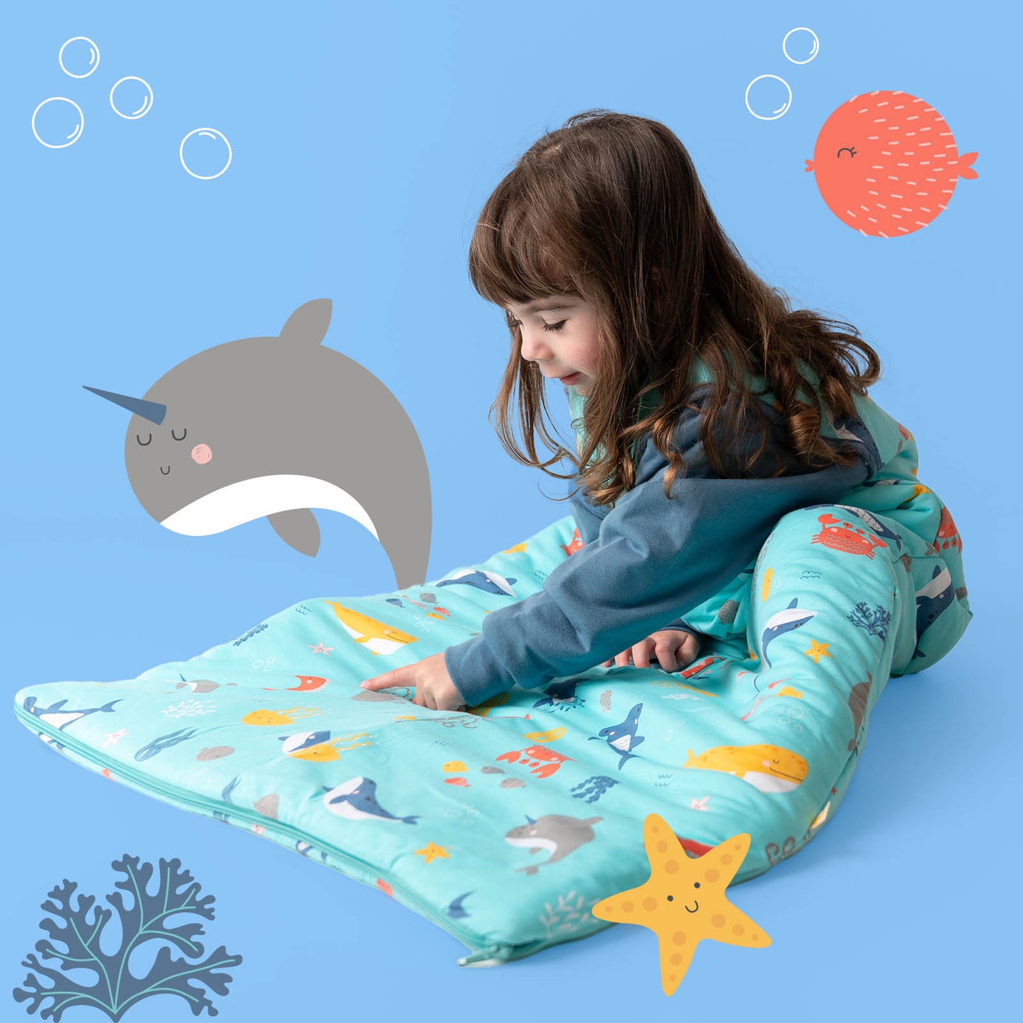 Saco de dormir para bebé, 1.0 TOG