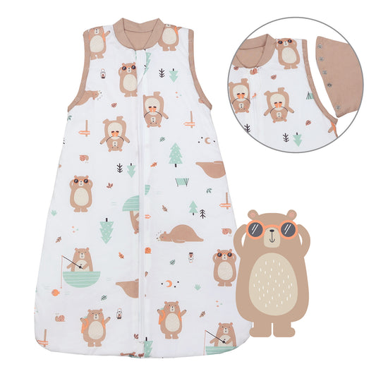 Saco de dormir para bebé 1.0 TOG_Oso Explorador_Delantero con sisa_1187