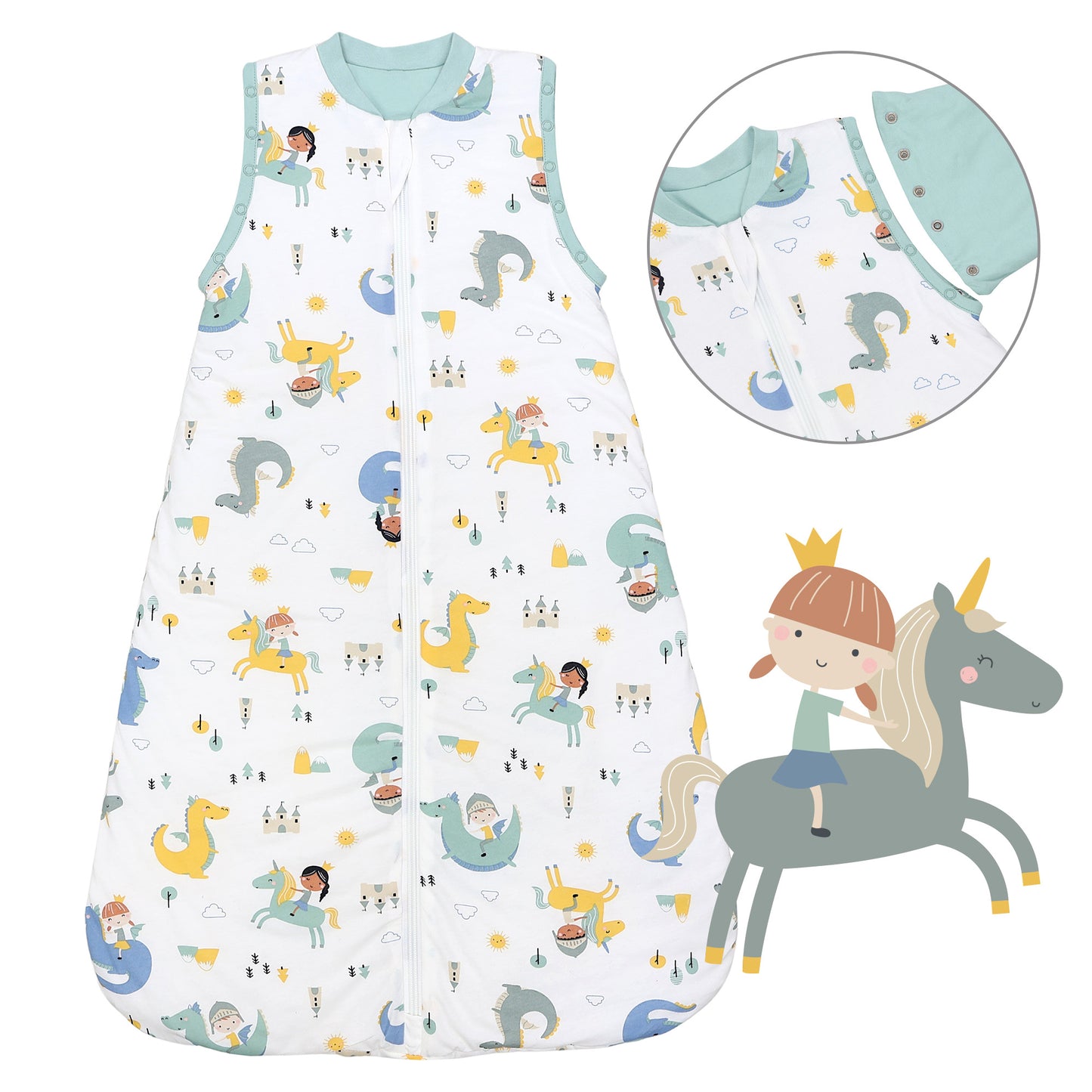 Saco de dormir para bebé 1.0 TOG_Fantasia_Delantero con sisa_1187