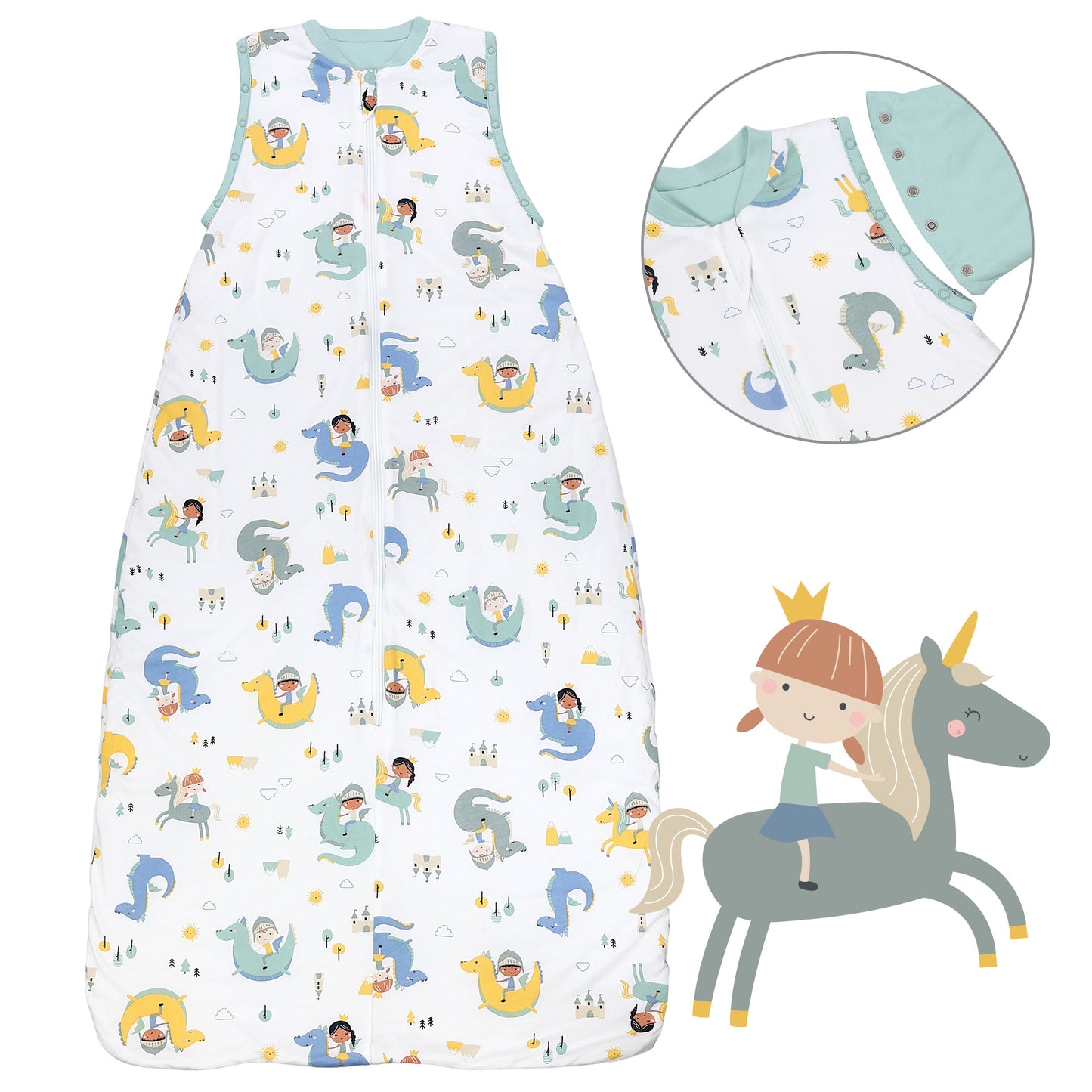 Saco de dormir para bebé 1.0 TOG_Fantasia_Delantero con sisa_1187