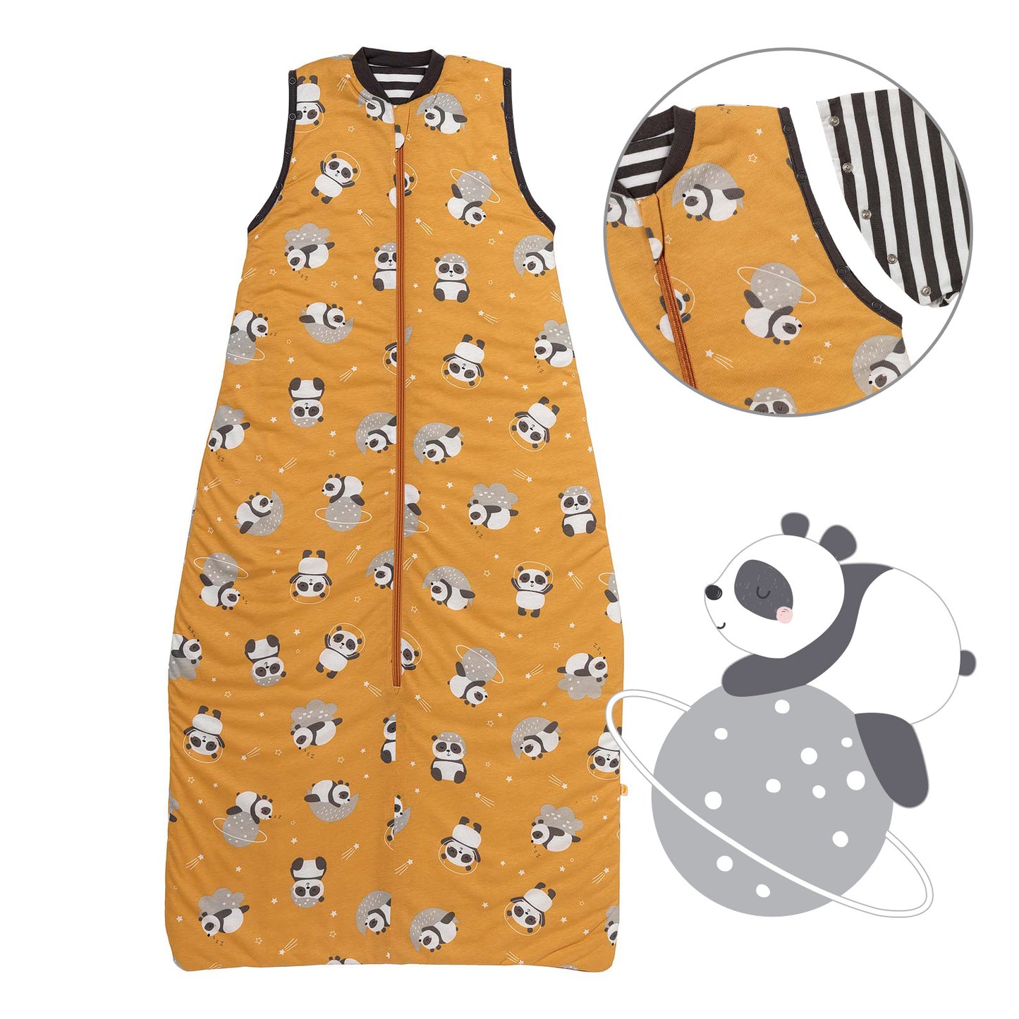 Saco de dormir para bebé 1.0 TOG_Panda_Delantero con sisa_1187